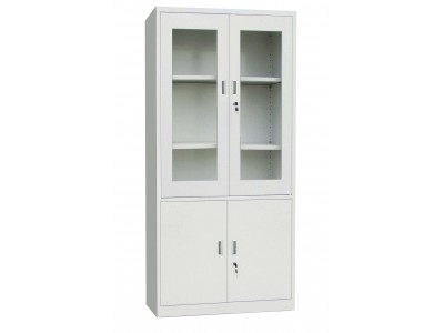 Метален офис шкаф висок - стандартно отваряне